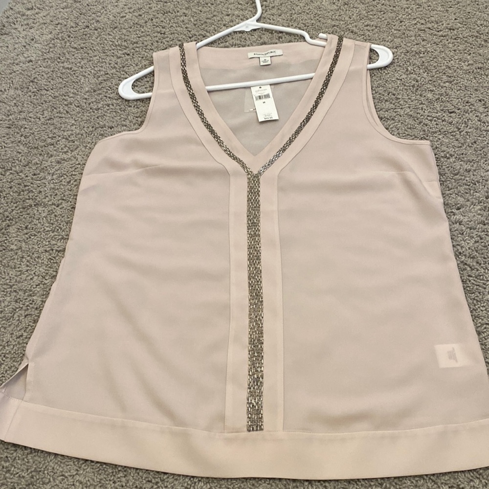 Beaded tank, new with tags